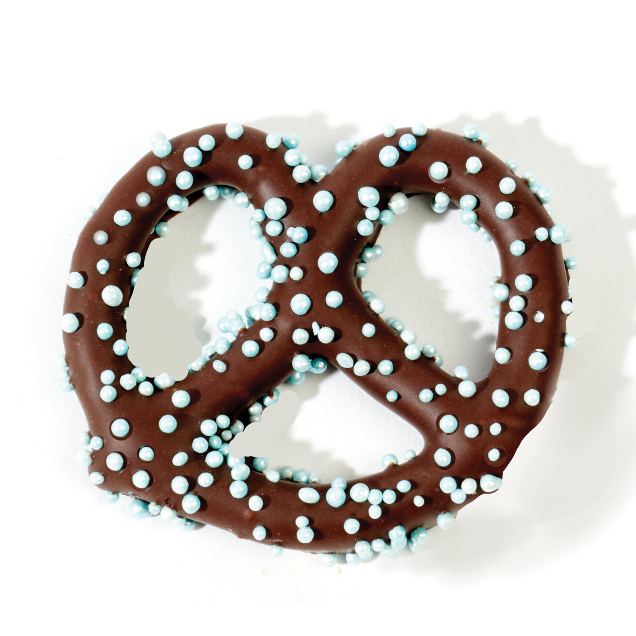 CJ Chocolate Pretzel - Blue Pearls