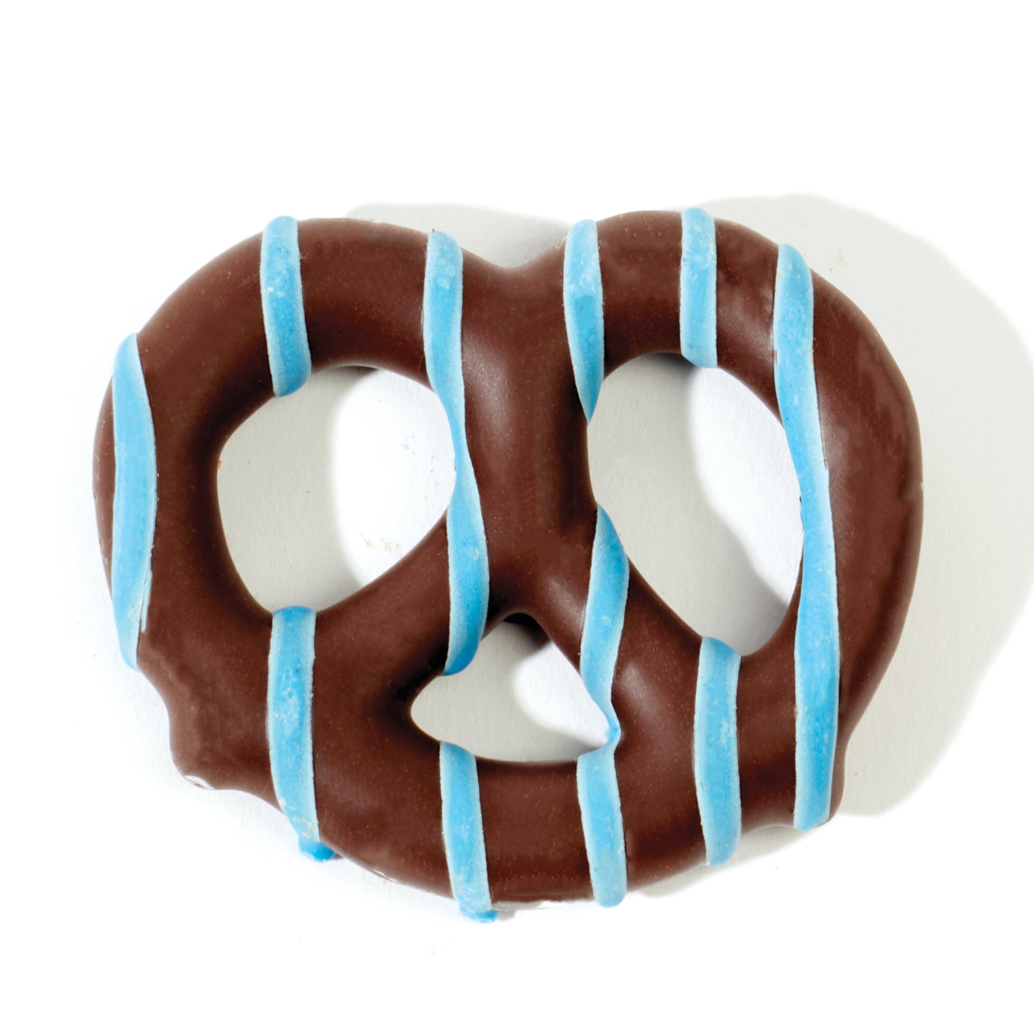 Chocolate Pretzel - Blue Stringed