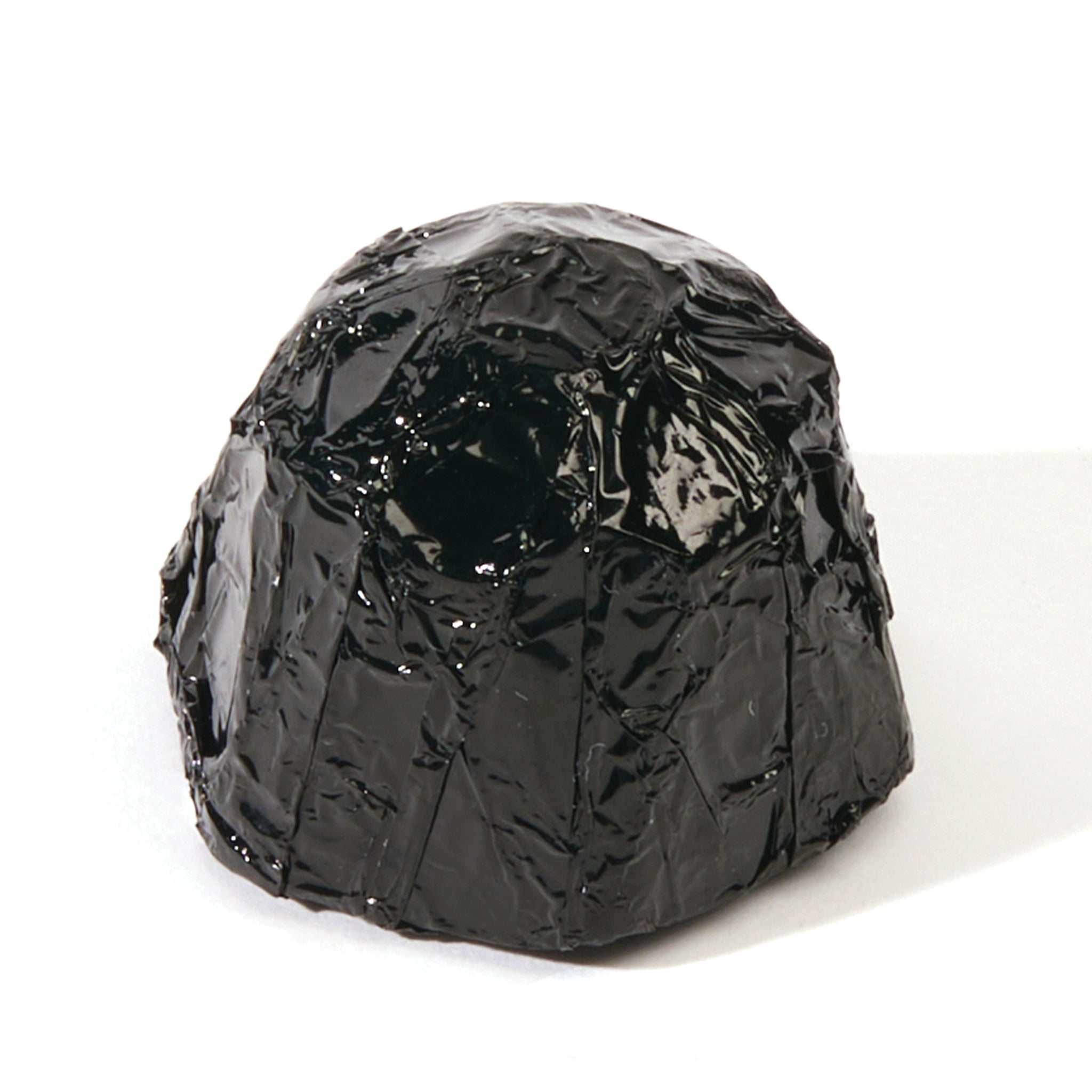 Black Praline Dome Chocolate in Foil