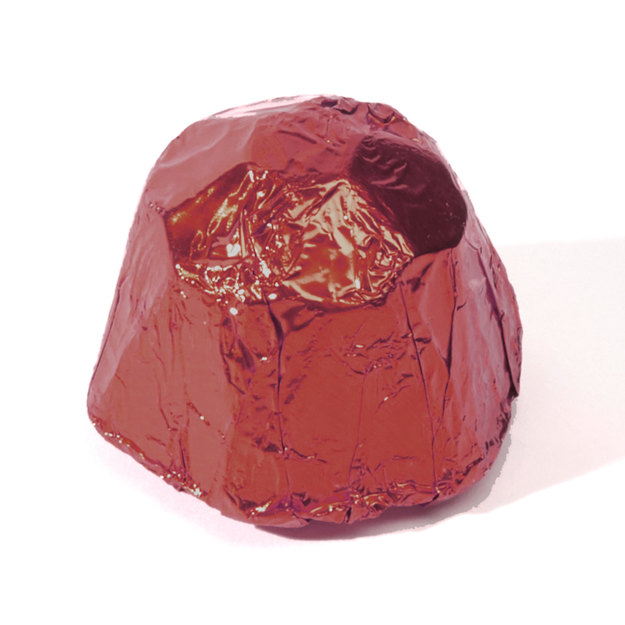 Burgundy Praline Dome Chocolate in Foil