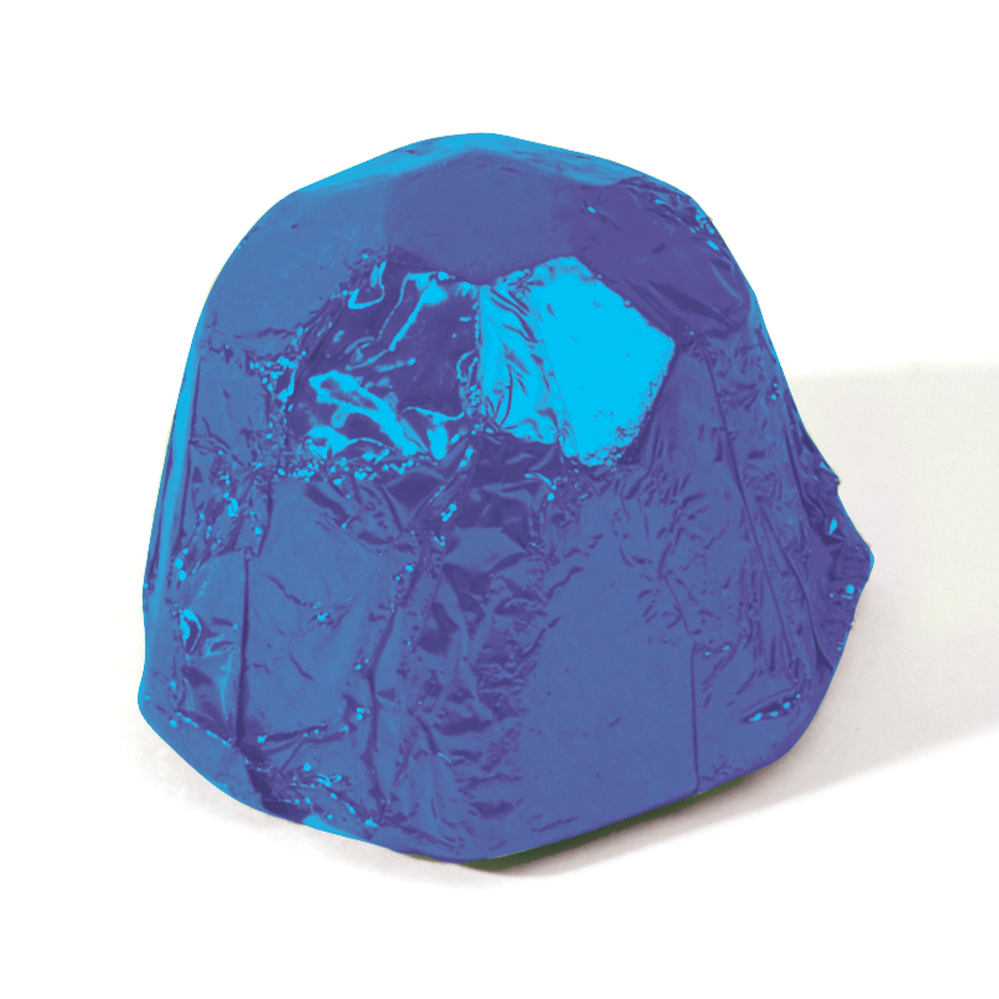 Dark Blue Praline Dome Chocolate in Foil