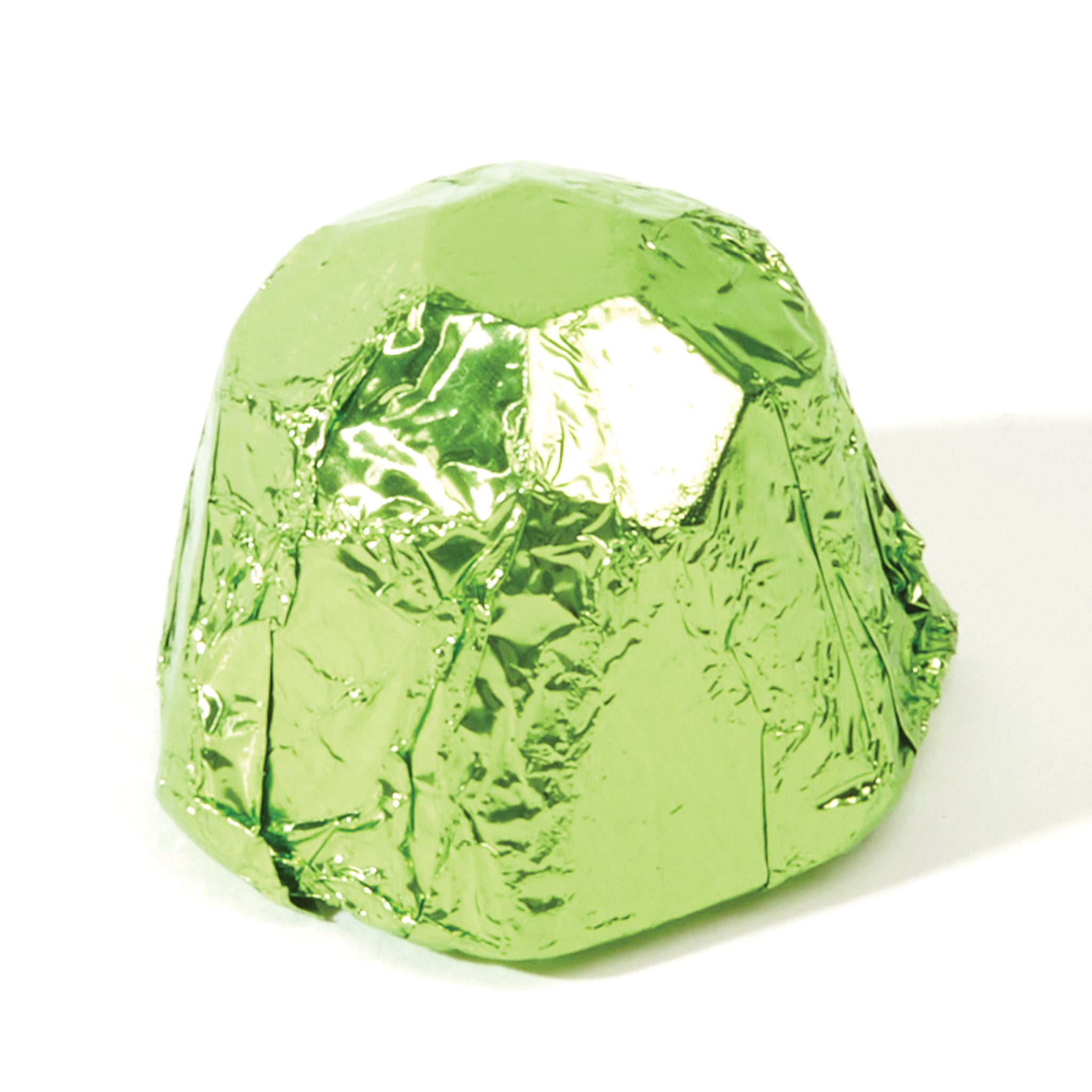 Green Praline Dome Chocolate in Foil