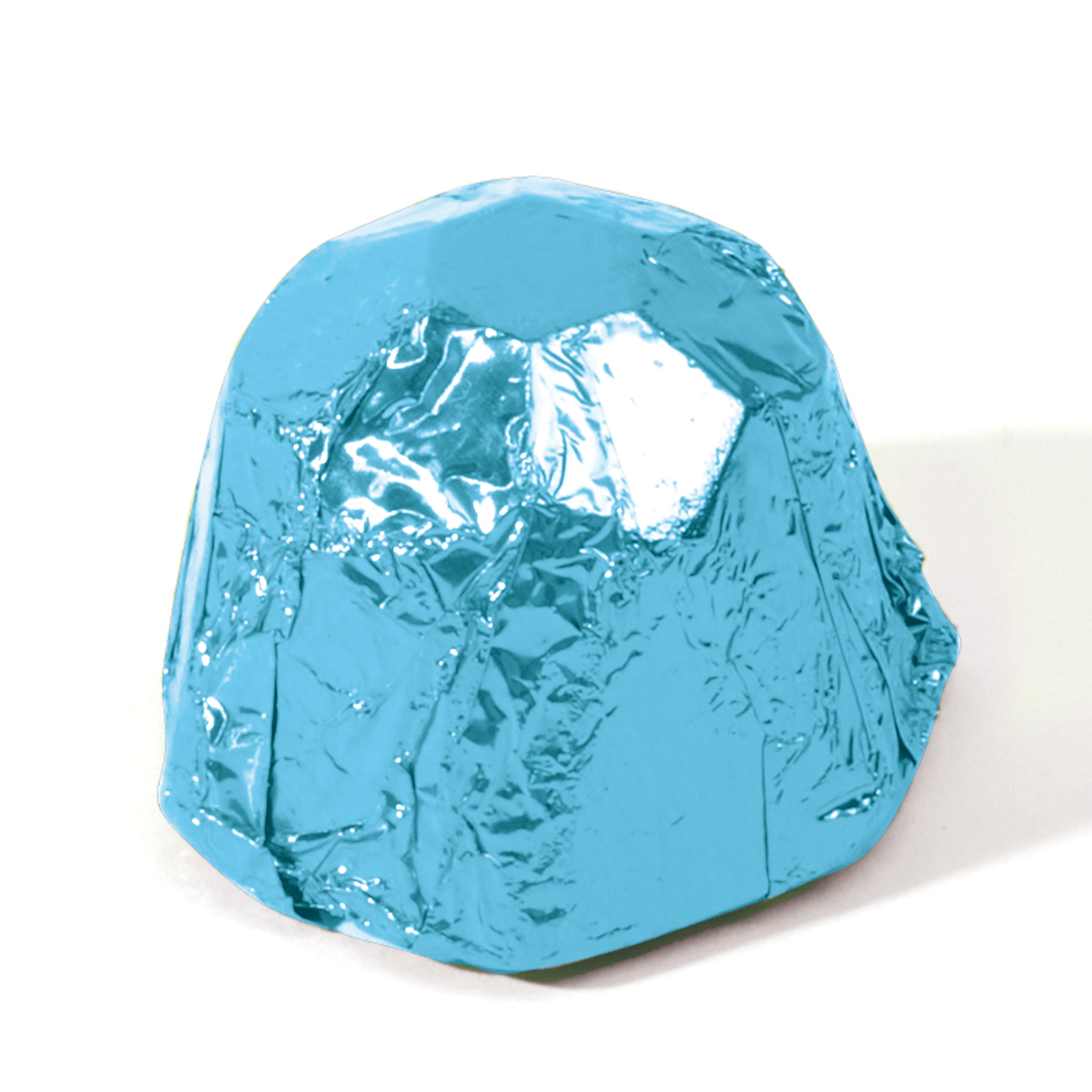 Light Blue Praline Dome Chocolate in Foil