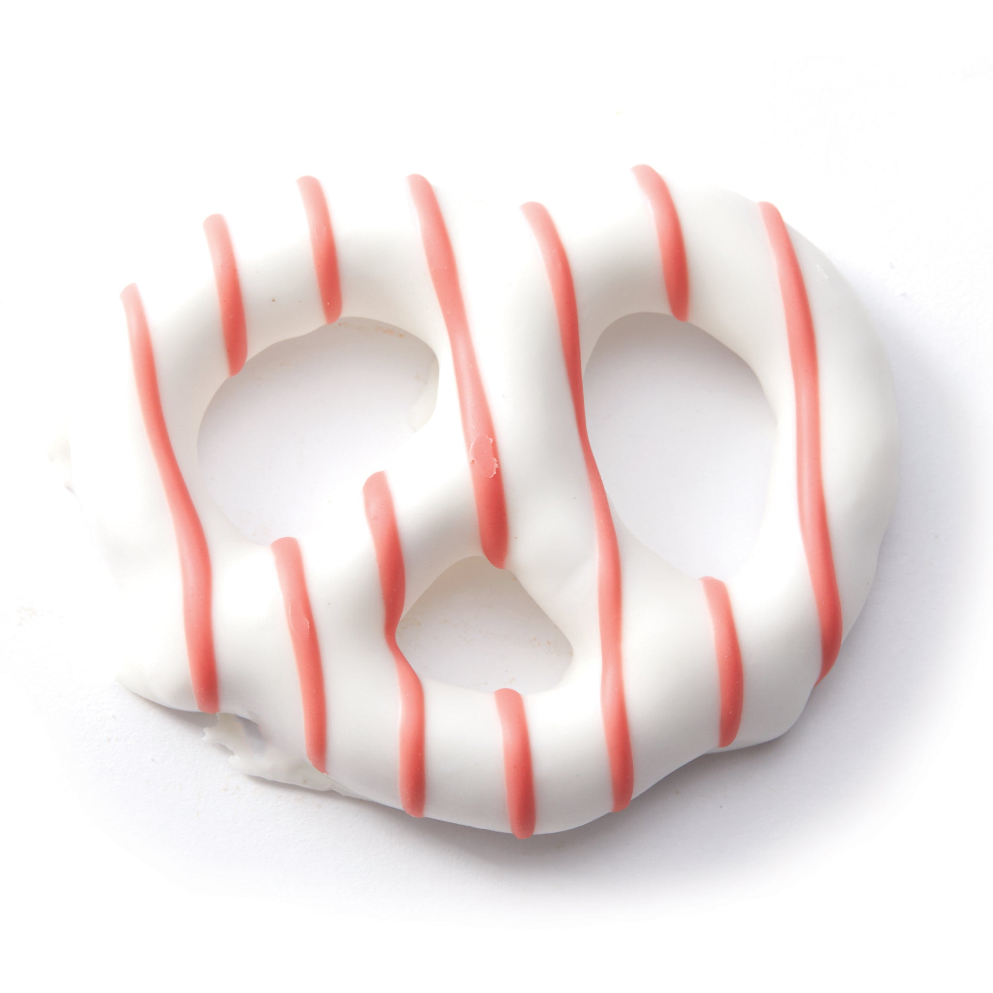 White Pretzel – Pink Stringed